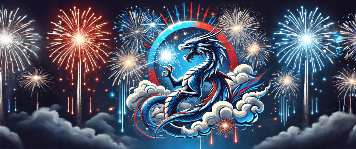 image d'accueil du site de l'artifice du dragon