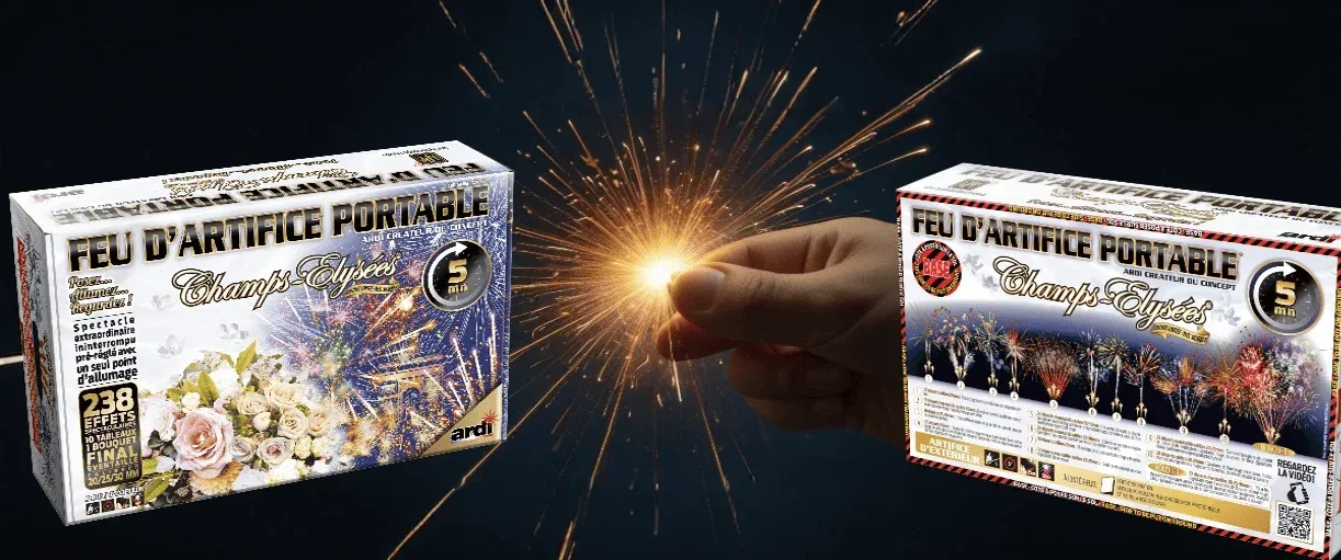 feux d'artifice automatique pret a tirer