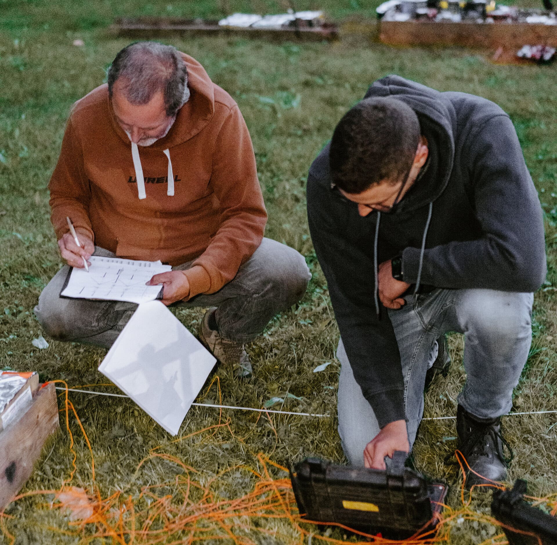 formation d'un furtur artificier pour le tir de sa commune
